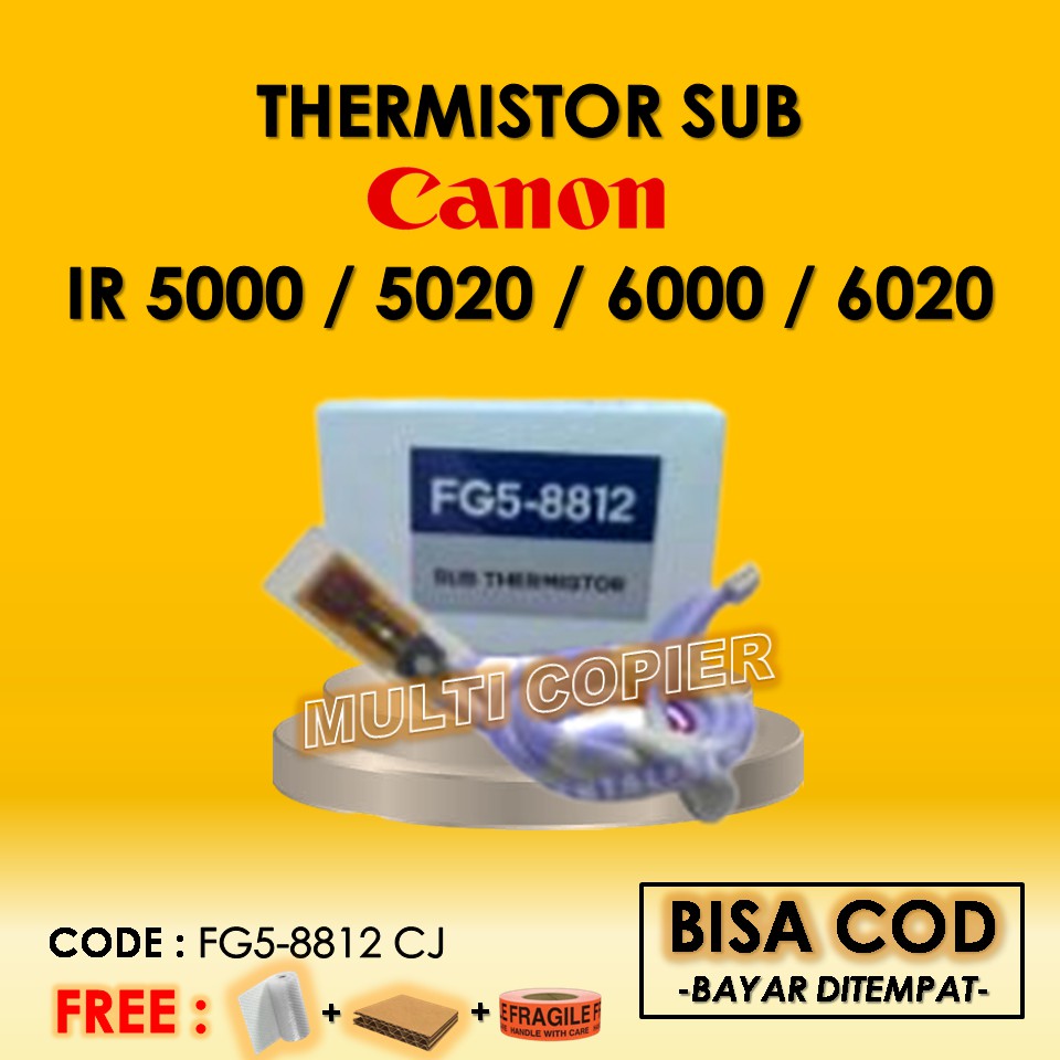 Jual Thermistor Sub Ci Canon iR 5000 5020 6000 6020 | Shopee Indonesia