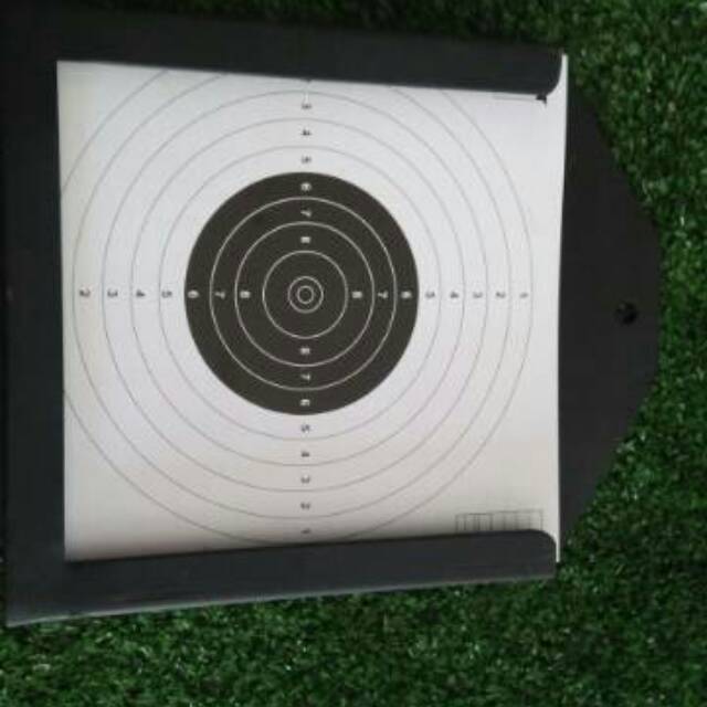 Jual Target Sasaran Tembak Bahan Plat Besi Kuat 17x17cm Shopee Indonesia