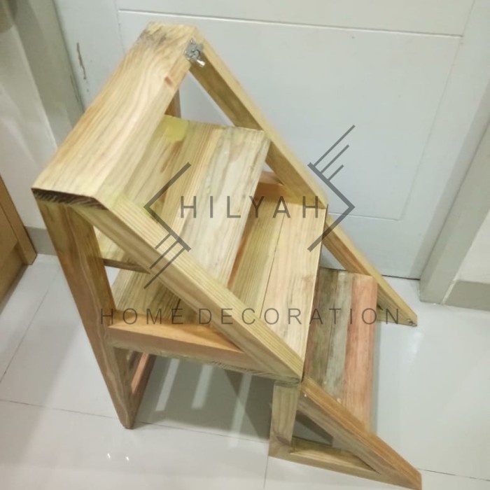 Jual Kursi tangga kayu jati belanda | Shopee Indonesia