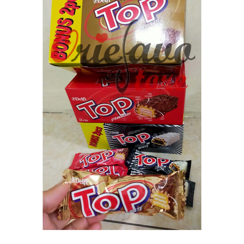 Jual Delfi Top Wafer 1 Box 24 Pcs X 9 Gr Shopee Indonesia