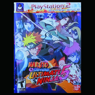 Kaset Game PS2 PS 2 Naruto Shippuden - Ultimate Ninja 5