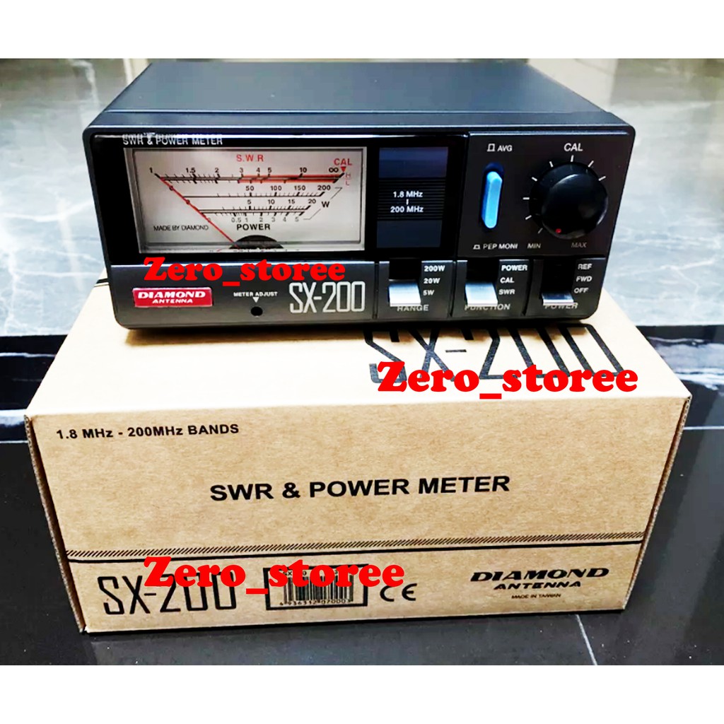 Jual SWR & Power Meter Diamond Antenna SX200 SX-200 SX 200