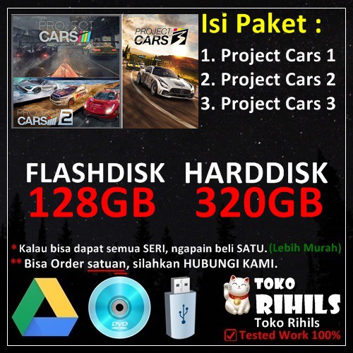 Jual Project Cars 1 2 dan 3 Game PC Laptop | Shopee Indonesia