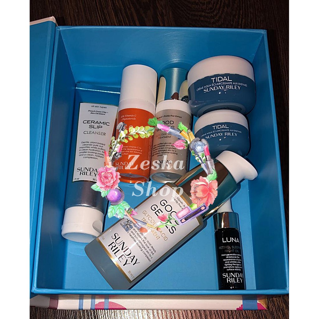 Jual Sunday Riley CEO Serum / CEO Glow Oil / CEO Moisturizer / Tidal ...