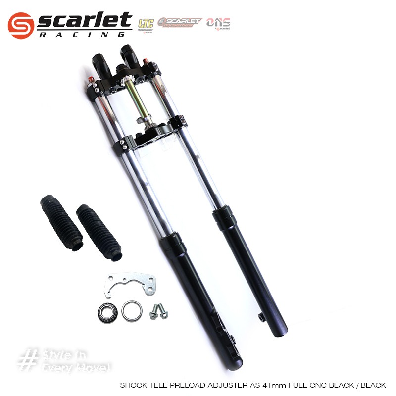 Jual Scarlet Racing - Shock Tele Preload Adjuster As 41 mm KLX Dtracker ...