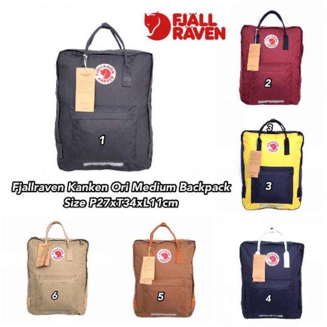 Harga fjallraven hotsell kanken original