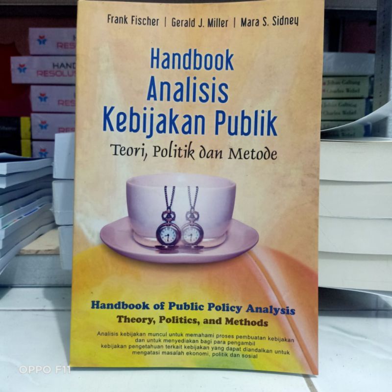 Jual Buku Original - Handbook Analisis Kebijakan Publik By Frank ...