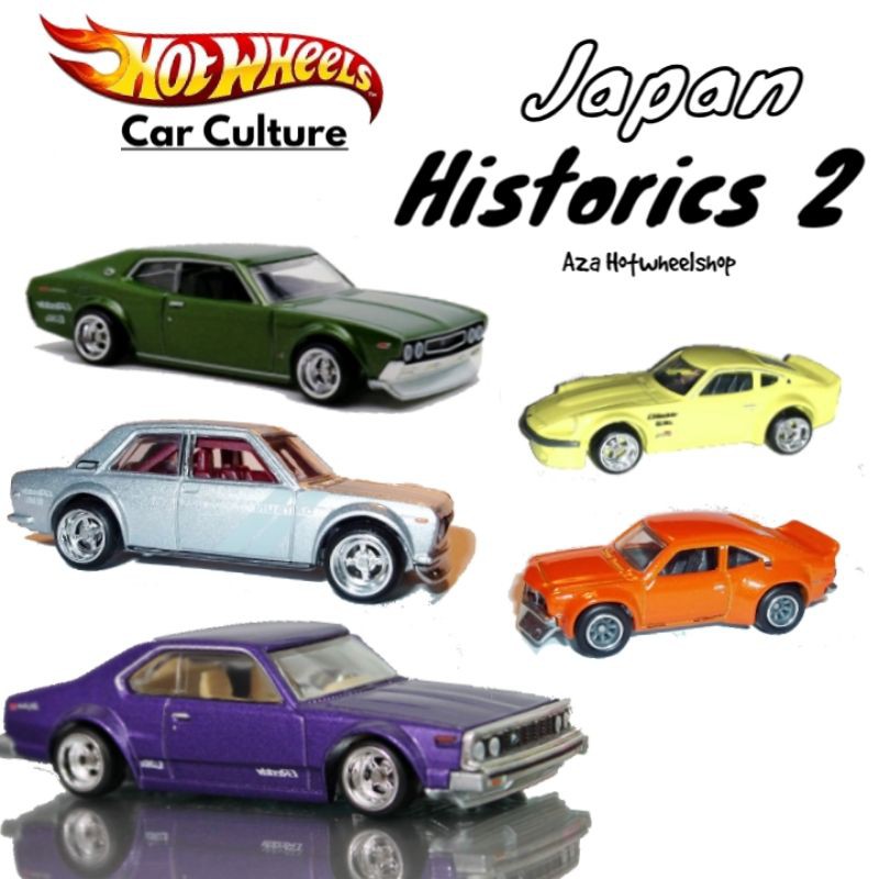 Japan 2 historics hot sales wheels