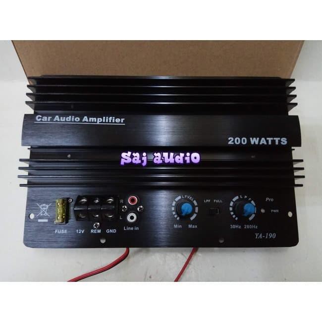 Power best sale amplifier subwoofer