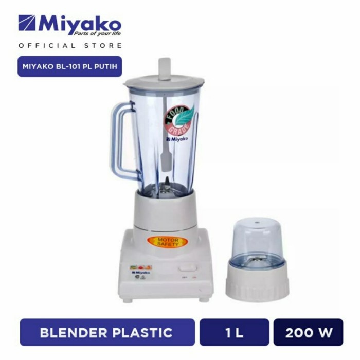 Jual MIYAKO Blender Plastik 2 In 1 - BL101PL | Shopee Indonesia