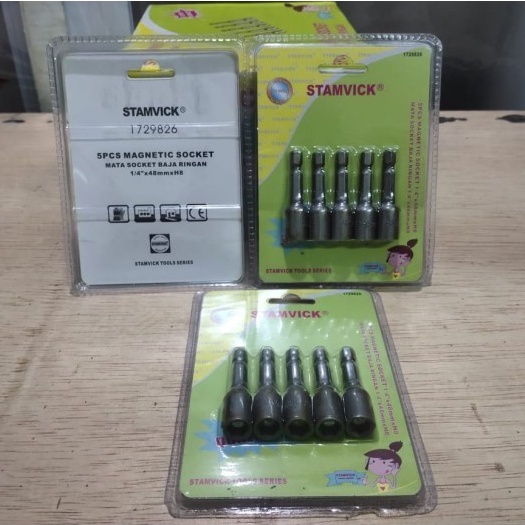Jual MATA RUFING STAMVICK 1/4 8 X 48MM HARGA 1PCS / MATA RUFING ROFING ...