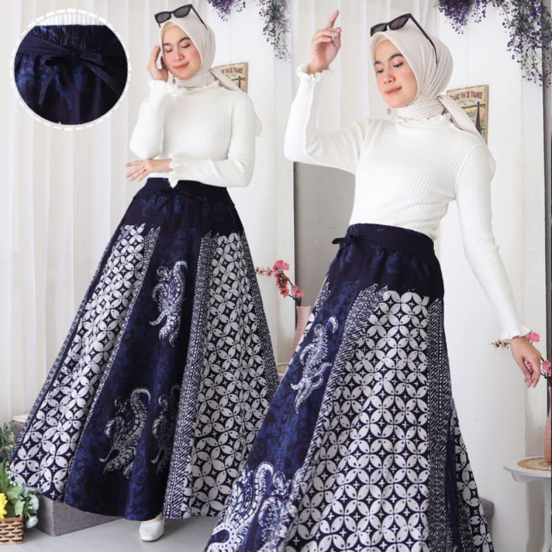 Jual ROk BATIK ROK CAP ROK TULIS BAWAHAN WANITA | Shopee Indonesia