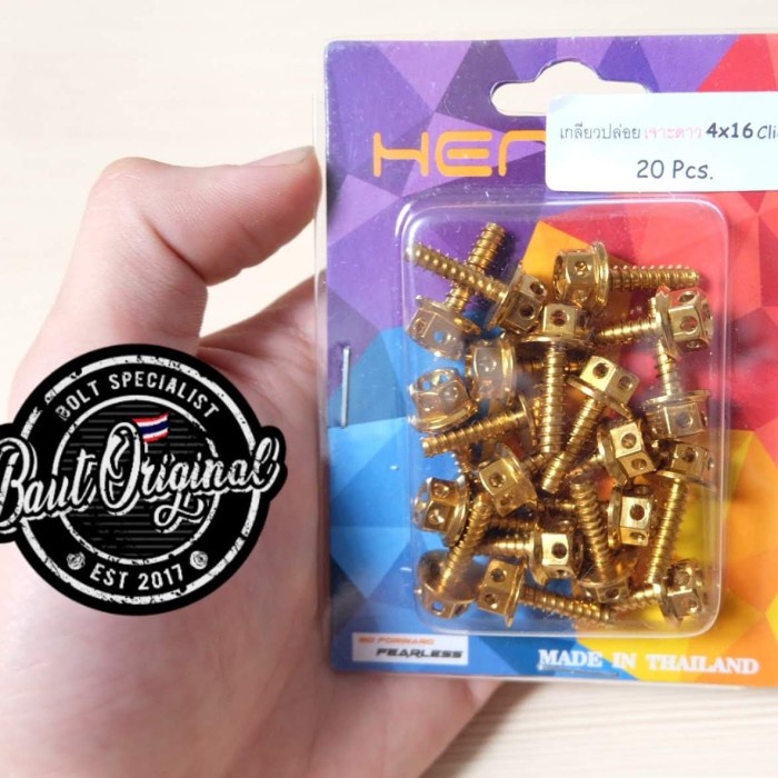 Jual Baut Probolt Body Honda Flower Gold Original Heng Scoopy Beat Pcs Y Shopee Indonesia