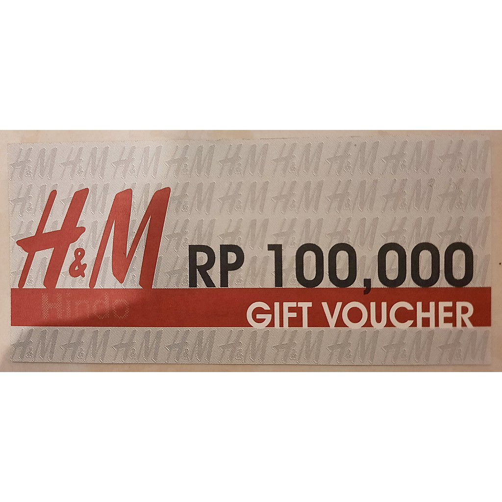 H&m hotsell e voucher