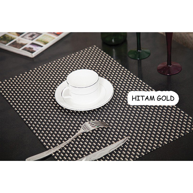 Jual 821 TATAKAN PIRING ANYAM ANYAMAN JERAMI PLACEMATS DEKORASI ALAS