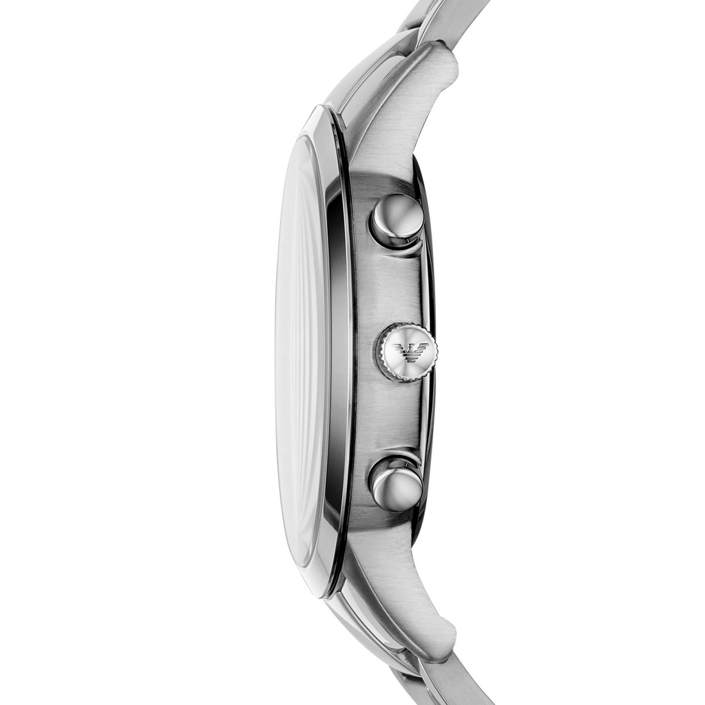 Jual Emporio Armani Renato Blue Stainless Steel Watch Jam Pria AR11458 ...