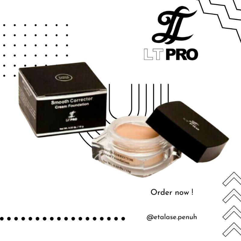 Jual LT PRO SMOOTH CORRECTOR CREAM FOUNDATION | Shopee Indonesia