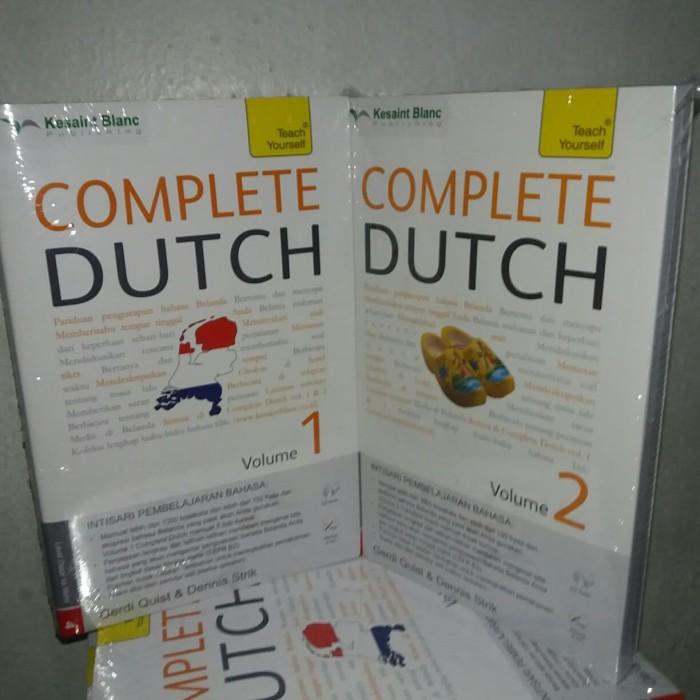 Jual Buku Belajar Bahasa Belanda Paket Complete Dutch Vol 1and2 Cd