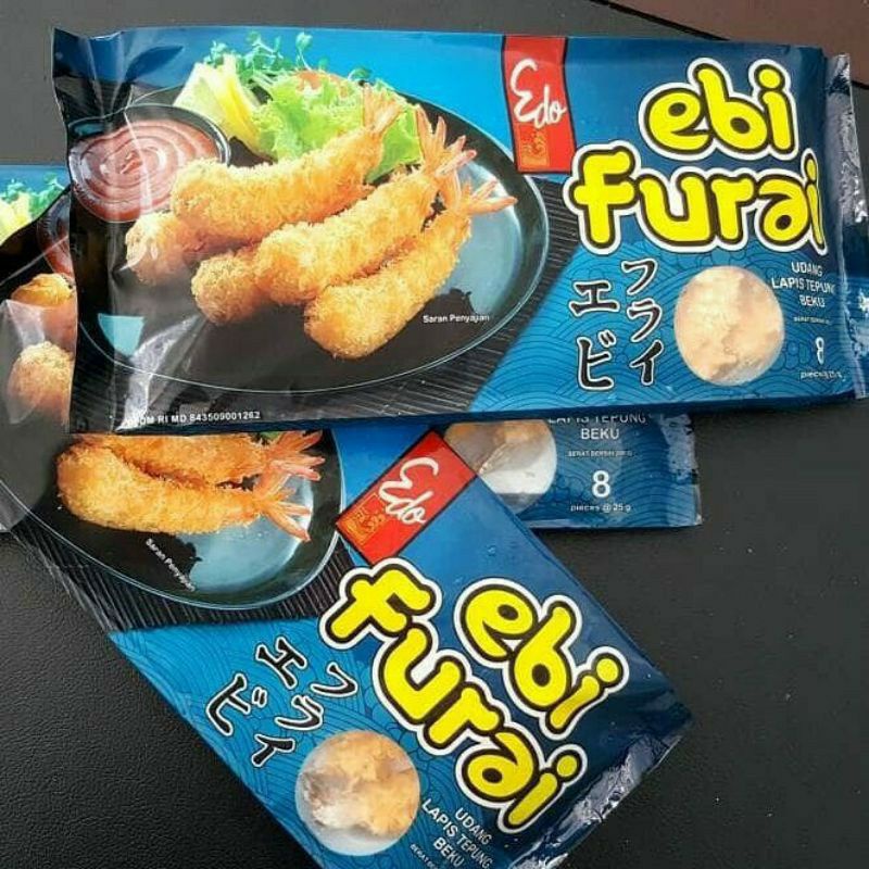 Jual Edo Ebi Furai 200 Gram Isi 8 Shopee Indonesia