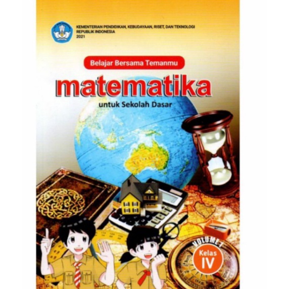 Jual Buku Belajar Bersama Temanmu Matematika Untuk Sd Kelas 4 Volume 1