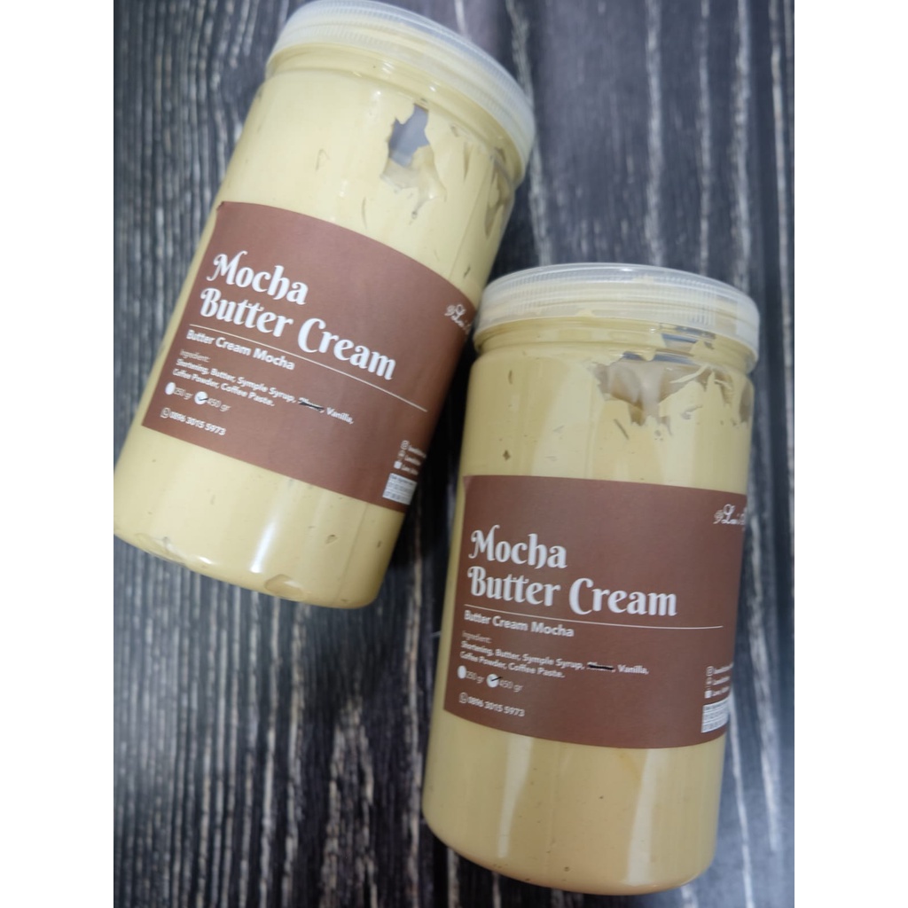 Jual NO RHUM BUTTER CREAM 450 GR- 500 GR (WHITE, MOCHA, CHOCO) | Shopee ...