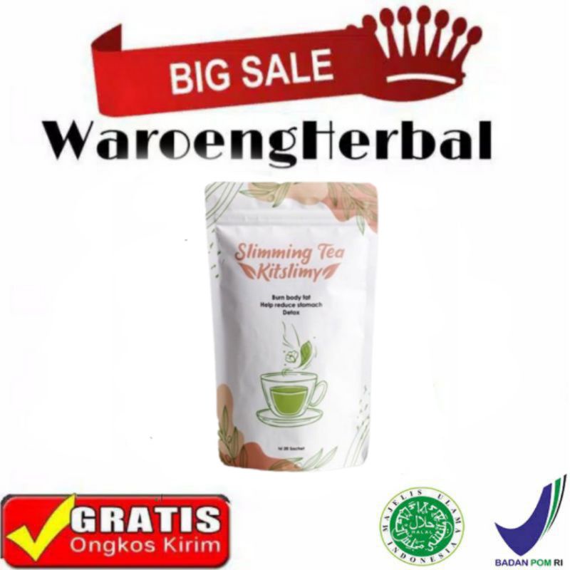 Jual ORIGINAL Kitslimy Slimming Tea | Teh Pelangsing Herbal Aman Untuk ...