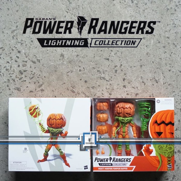Jual Power Rangers Lighting Collection MMPR PUMPKIN RAPPER | Shopee ...