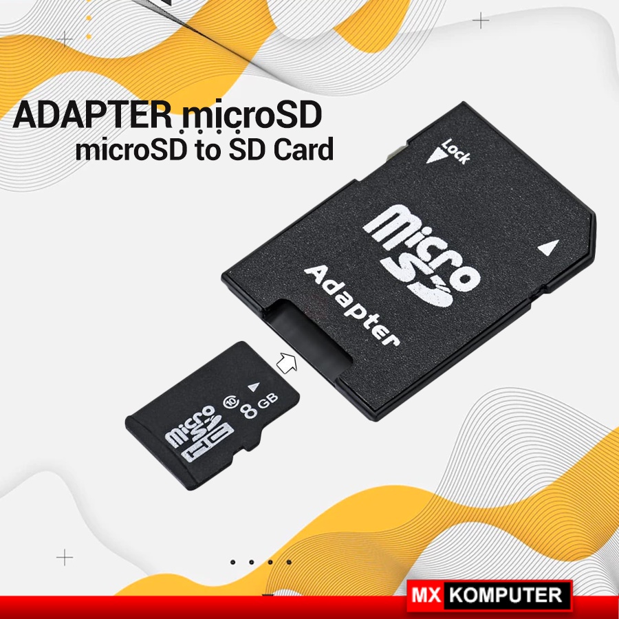 Jual Adapter microSD | Rumah micro SD to SD Card MMC | Shopee Indonesia