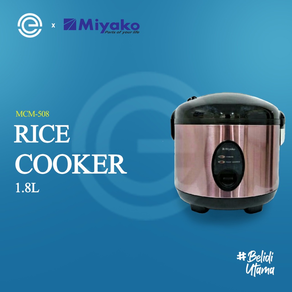 Jual MIYAKO Rice Cooker 1.8 Liter MCM508 Shopee Indonesia