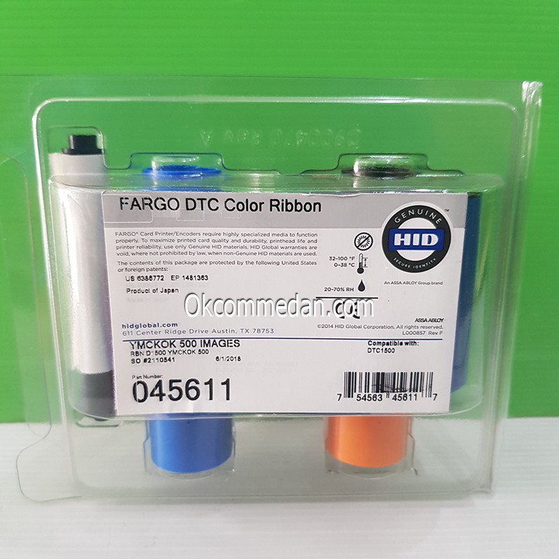 Jual Fargo Color Ribbon 045611 Untuk Fargo DTC 1500 | Shopee Indonesia