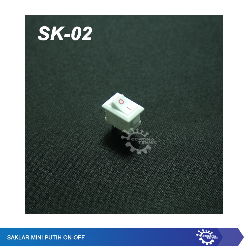 Jual Saklar Mini Putih ON-OFF | Shopee Indonesia