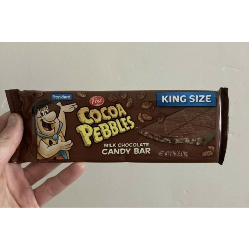 Jual Frankford Cocoa Pebbles Milk Chocolate Candy Bar King Size 78 Gr ...