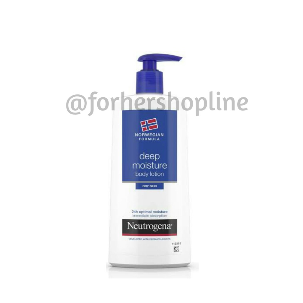 Jual Neutrogena Norwegian Formula Deep Moisture Body Lotion Dry Skin 400 Ml Shopee Indonesia 3503