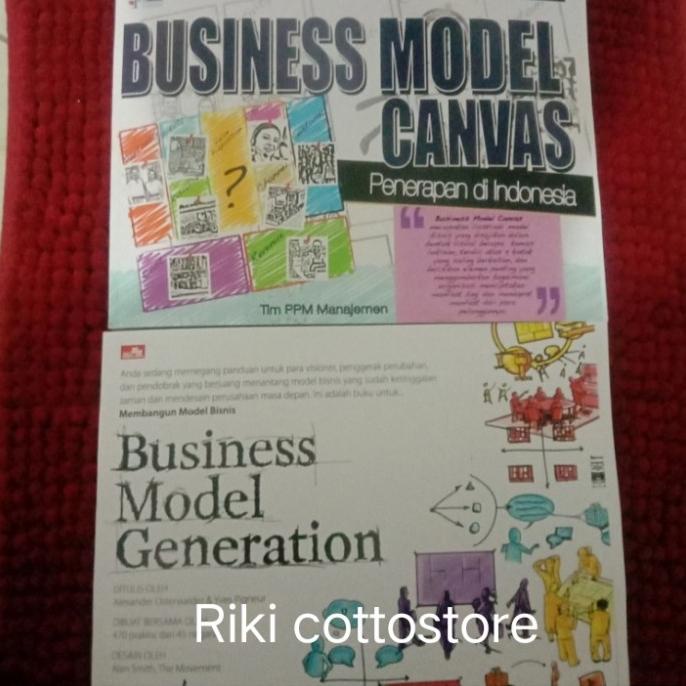 Jual Buku 1 Set Business Model Canvas Penerapan Business Model ...