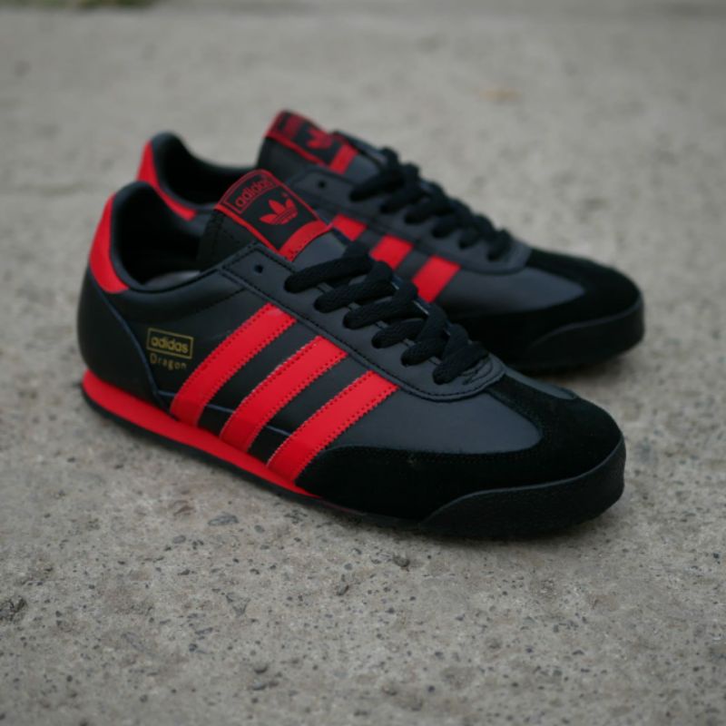 Adidas dragon black store and red