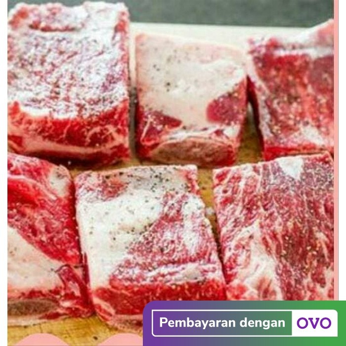 Jual Iga Sapi Kualitas Super Daging Tebal Beef Ribs 1 Kg 1kg