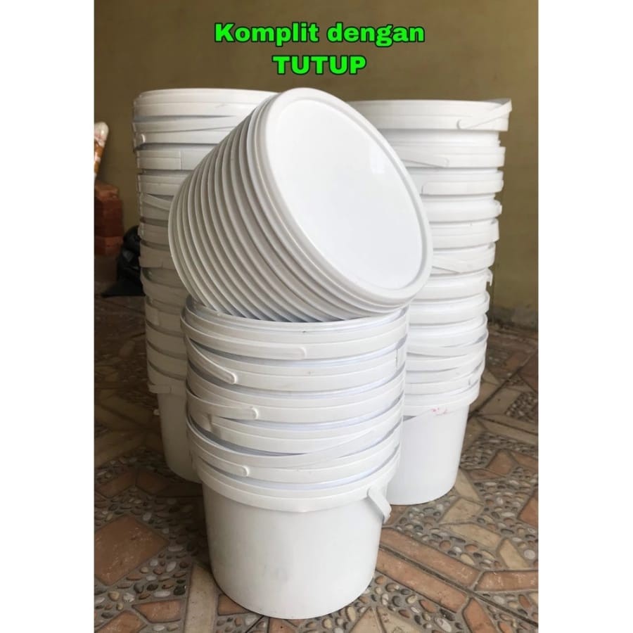 Jual Ember Plastik 5kg Ember Es Krim 5kg Ember Hidroponik 5 Ltr Ikan Cupang Shopee Indonesia 3020