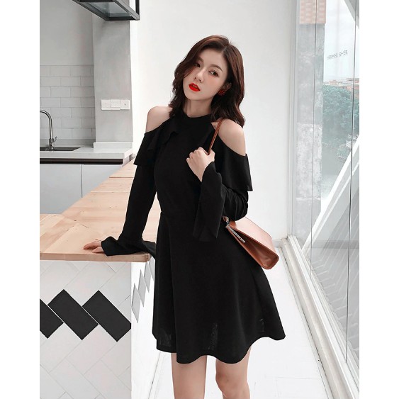 long sleeve korean dress Women Print Striped Long Sleeve Midi Dress Autumn Winter Korean Vintage  Casual Dress 2024 Elegant Bodycon Chic Party Night Dress