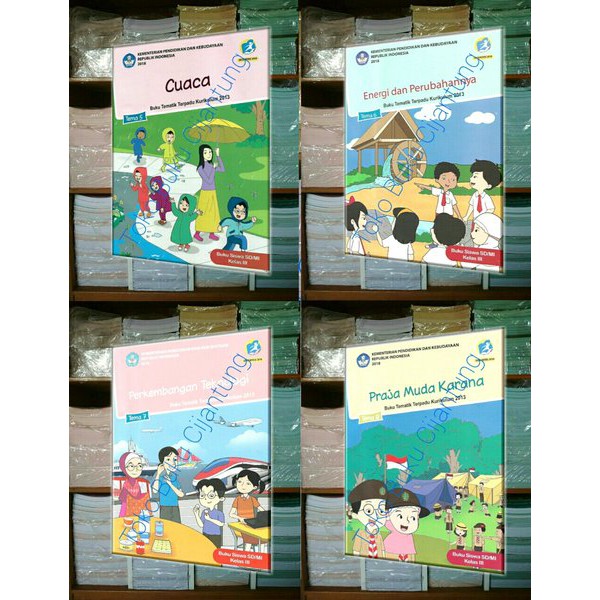 Jual Unik Buku SD Paket Kelas 3 Tema 5678 terbaik | Shopee Indonesia
