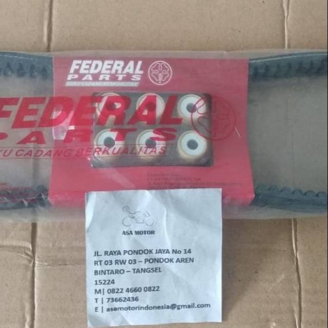 Jual Paket V-Belt federal beat ESP, BEAT POP ESP | Shopee Indonesia