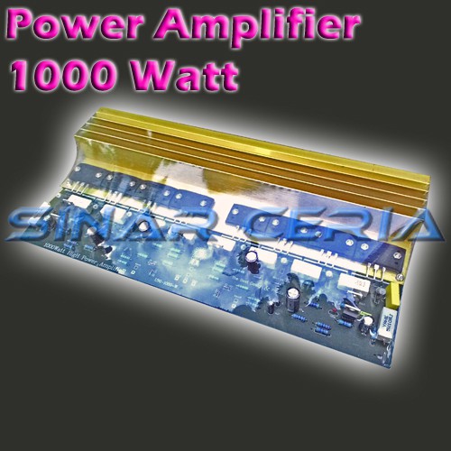 Jual Kit Power Amplifier 1000 Watt TR Sanken SA 1216 SC 2922 STEREO (2