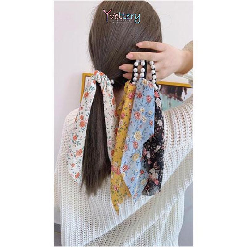 Jual [ ️COD]Mutiara Rambut Cincin Pita Tali Rambut Bunga Busur Kepala ...