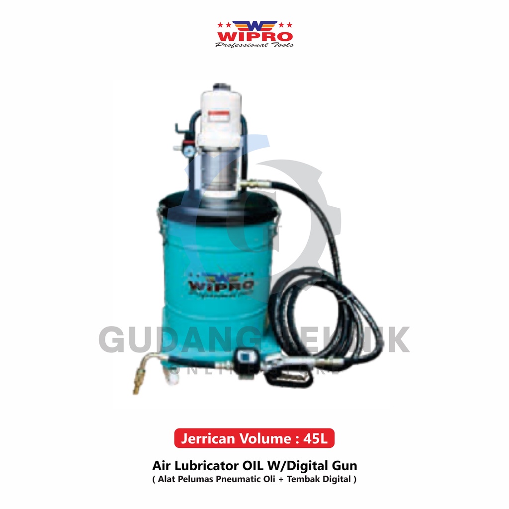 Jual Pompa Manual Air Lubricator Grease L Digital Gun Wipro Lb Alat Pompa Gemuk Tenaga