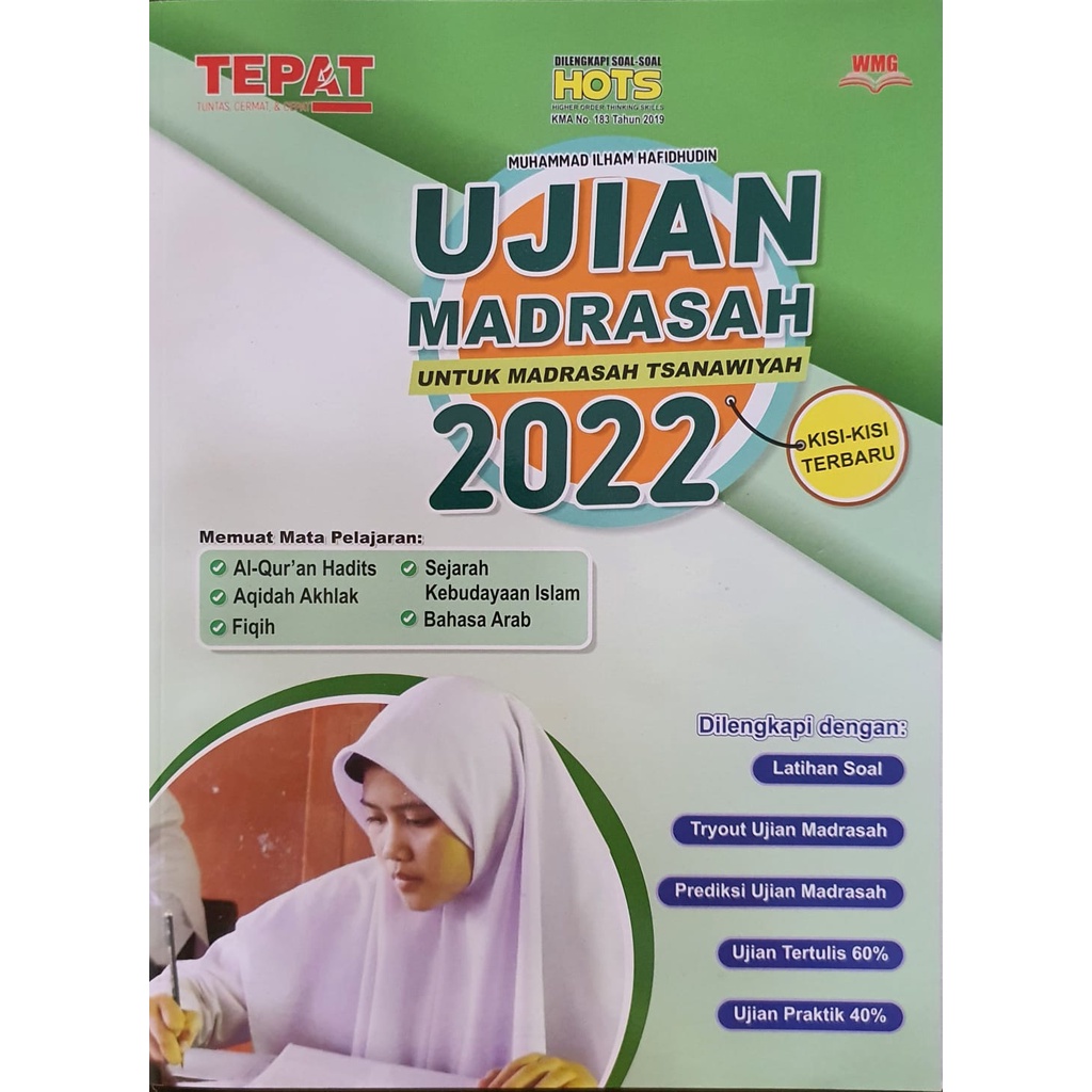 Jual Kumpulan Soal Ujian Madrasah Untuk MTs Kelas 9 + Kunci Jawaban (5 ...