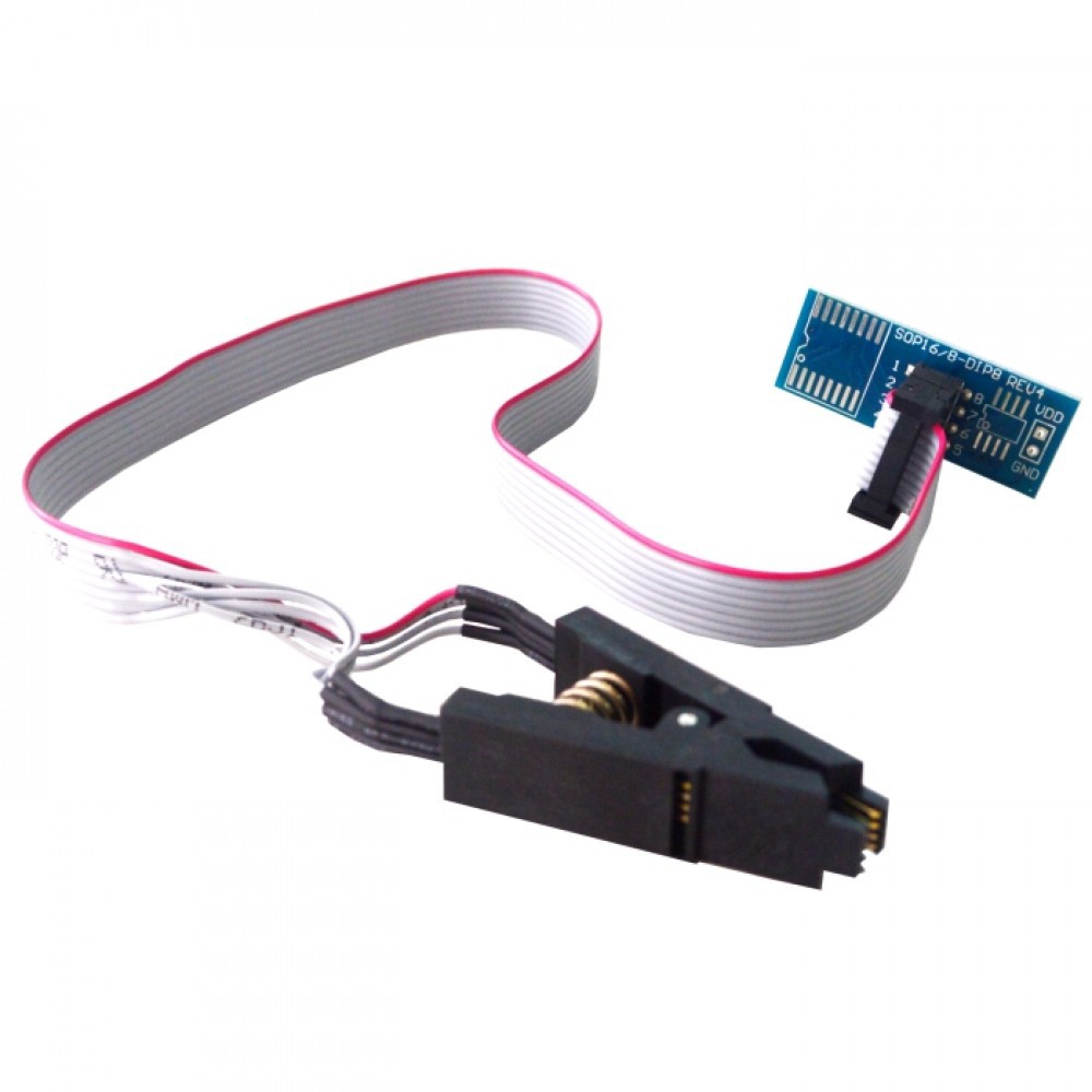 Jual SOP8 Flash Chip, IC Test Clip IC Eprom Eeprom BIOS ROM, Socket ...