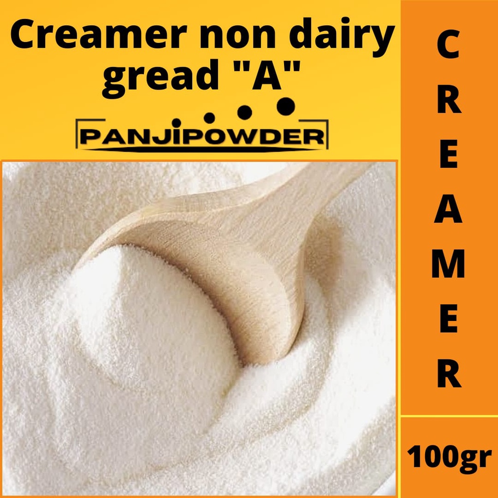 Jual CREAMER BUBUK KEMASAN 100GRAM CREAMER NON DAIRY KEMASAN 100GRAM ...