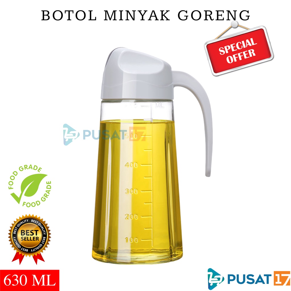 Jual Pusat Botol Minyak Ml Kaca Tempat Minyak Ml Anti Tumpah