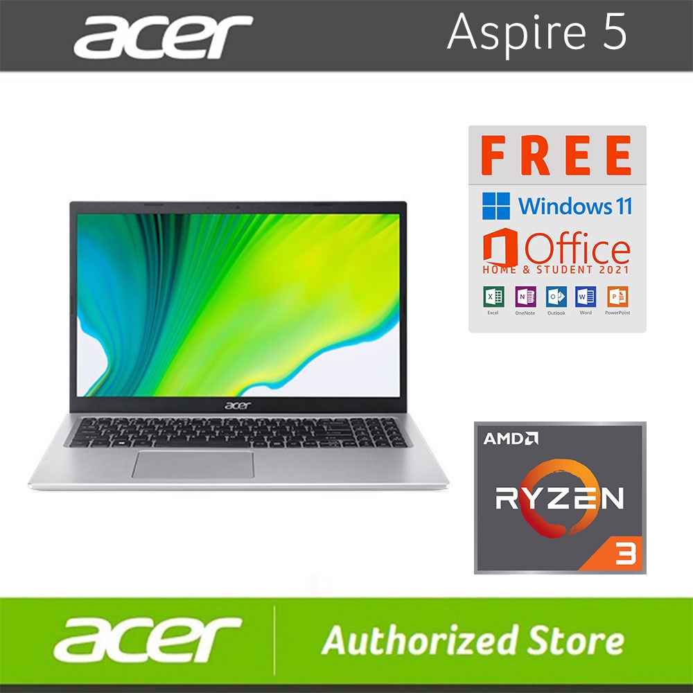 Jual Acer Aspire 5 A515-45-R0RG Ryzen 3-5300U-8GB-512GB SSSD-Win 11 ...