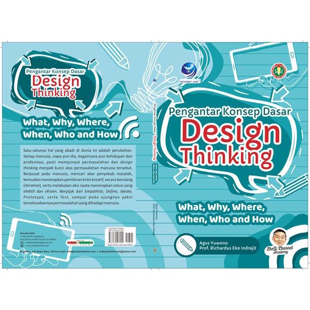Jual Buku Pengantar Konsep Dasar Design Thinking : What, Why, Where ...