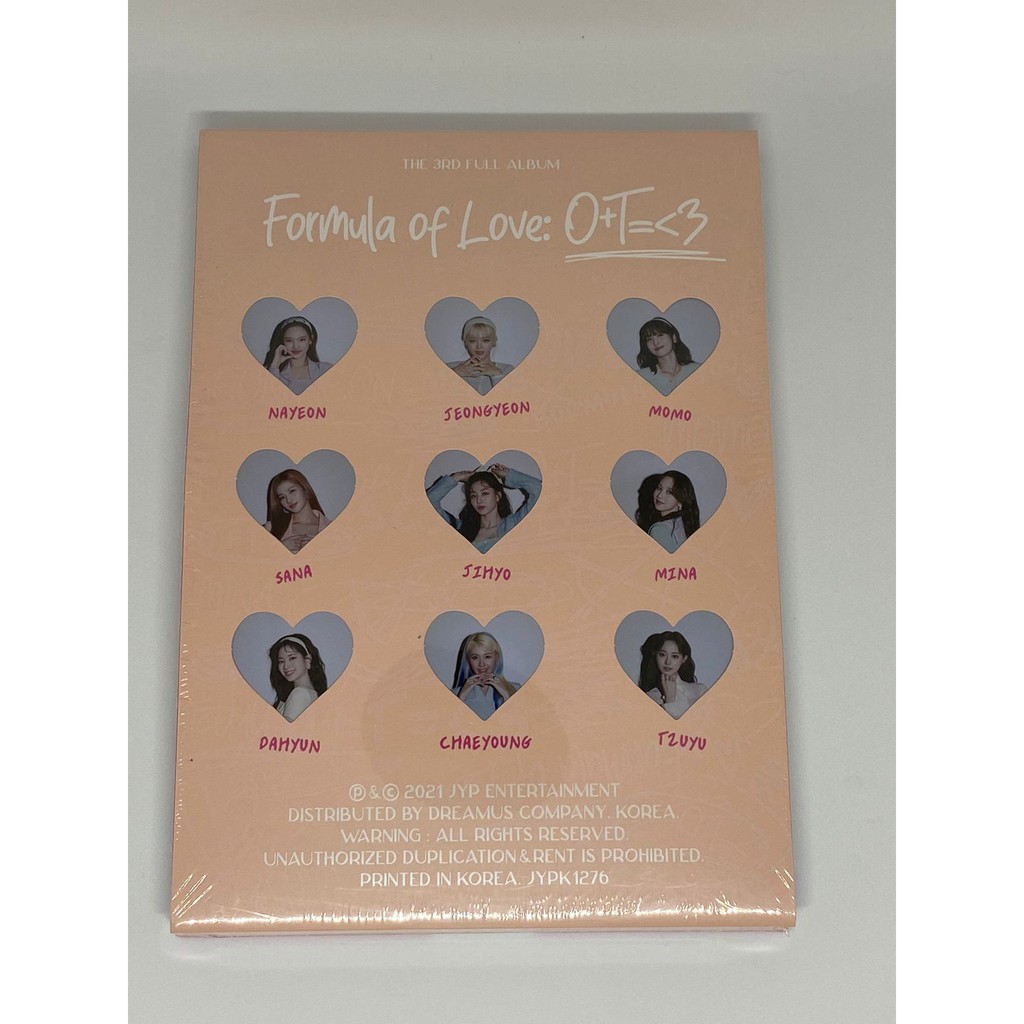 Jual TWICE - Full Album Vol.3 [Formula Of Love: ] (FULL OF LOVE Ver ...